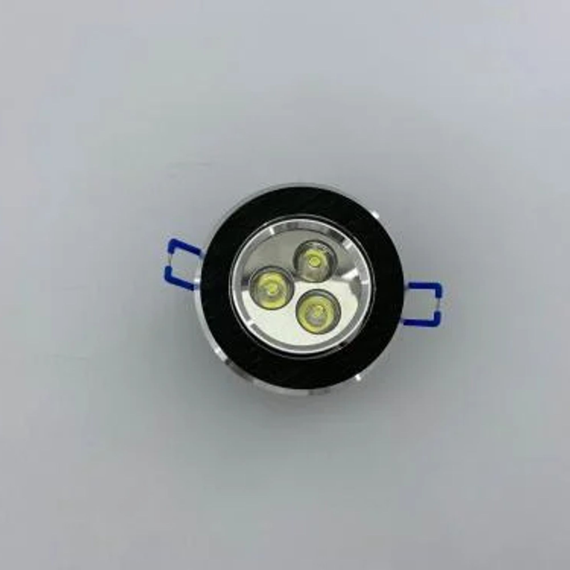 Black LED Spotlight 3W – Warm Light Indoor Fixture