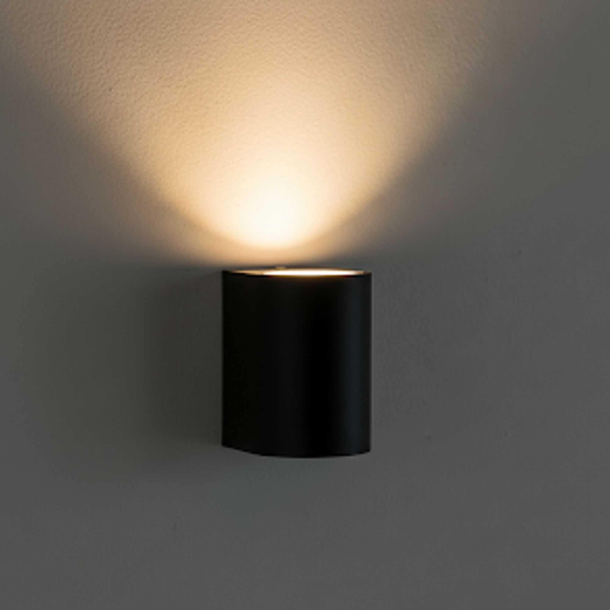 Mini Round Up-Only LED Outdoor Wall Light (5W Warm Light)